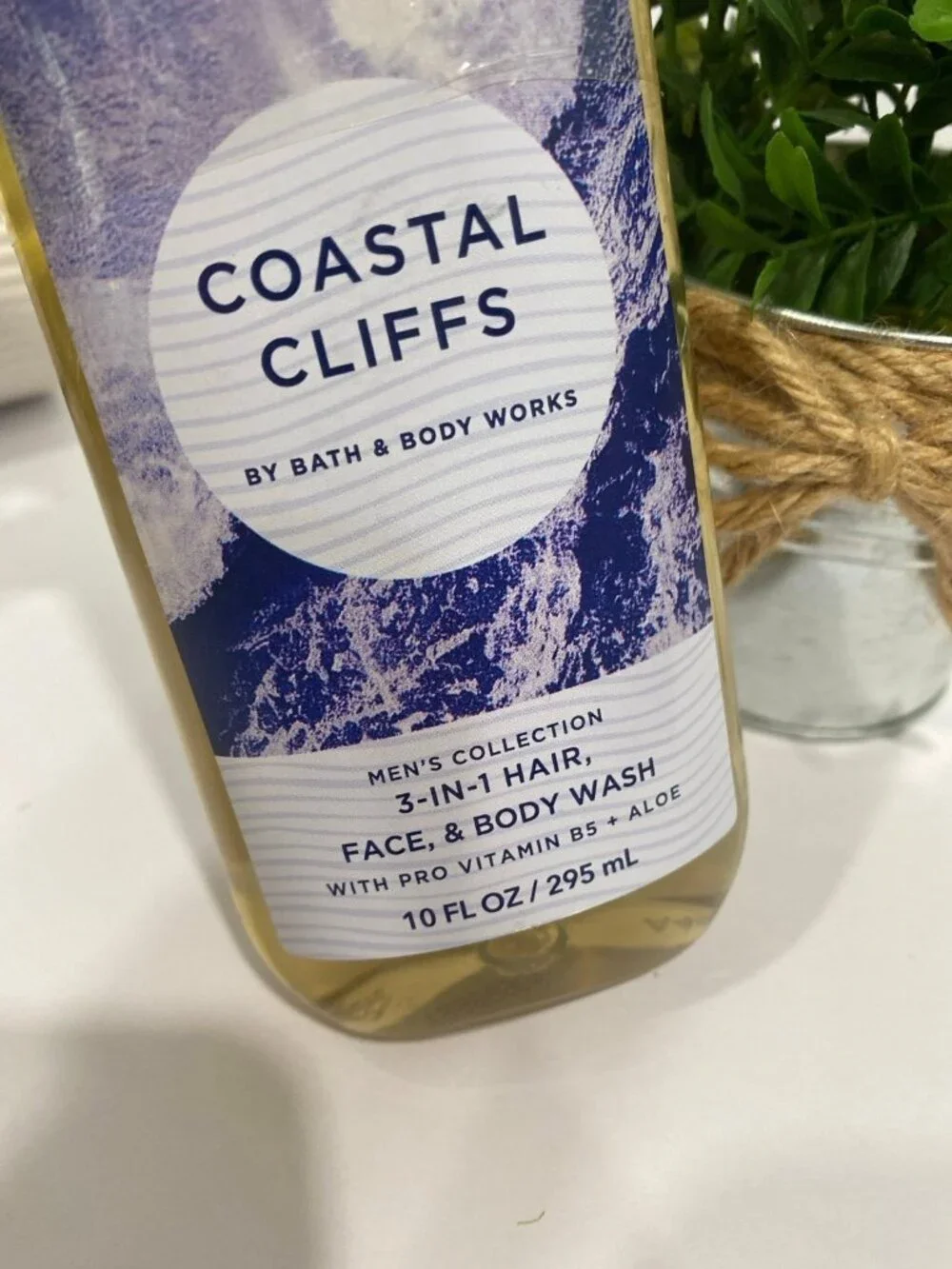 Bath & Body Works Mens Collection  “Coastal Cliffs” New 3 Pc Body Care Set